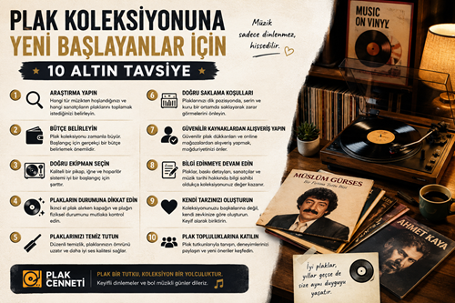 Plak Koleksiyonuna Yeni Başlayanlar İçin 10 Altın Tavsiye