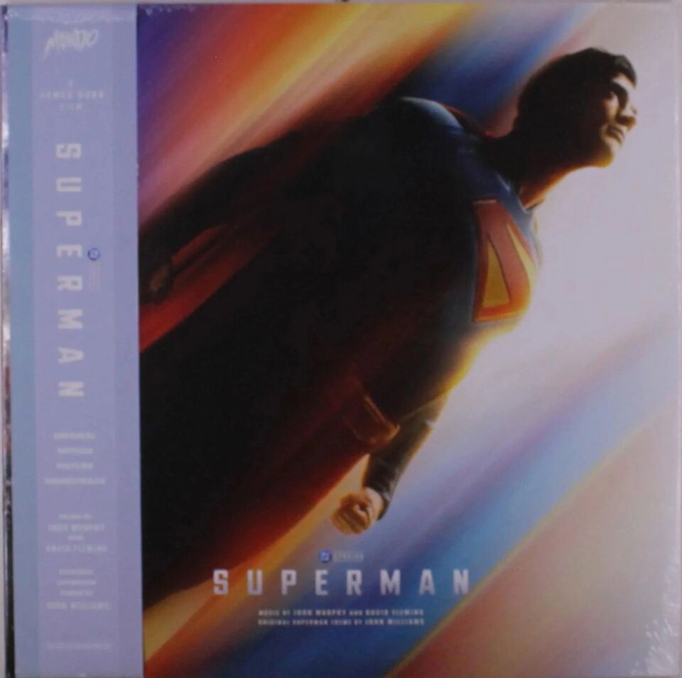 David Fleming & John Murphy  Superman (O.S.T) (RedBlue Vinyl) - Plak