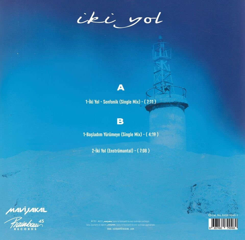 Mavi Sakal İki Yol - Plak