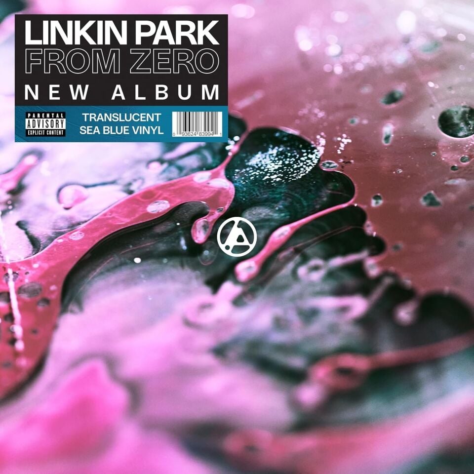 Linkin Park From Zero (Transparent Petrol ) - Plak
