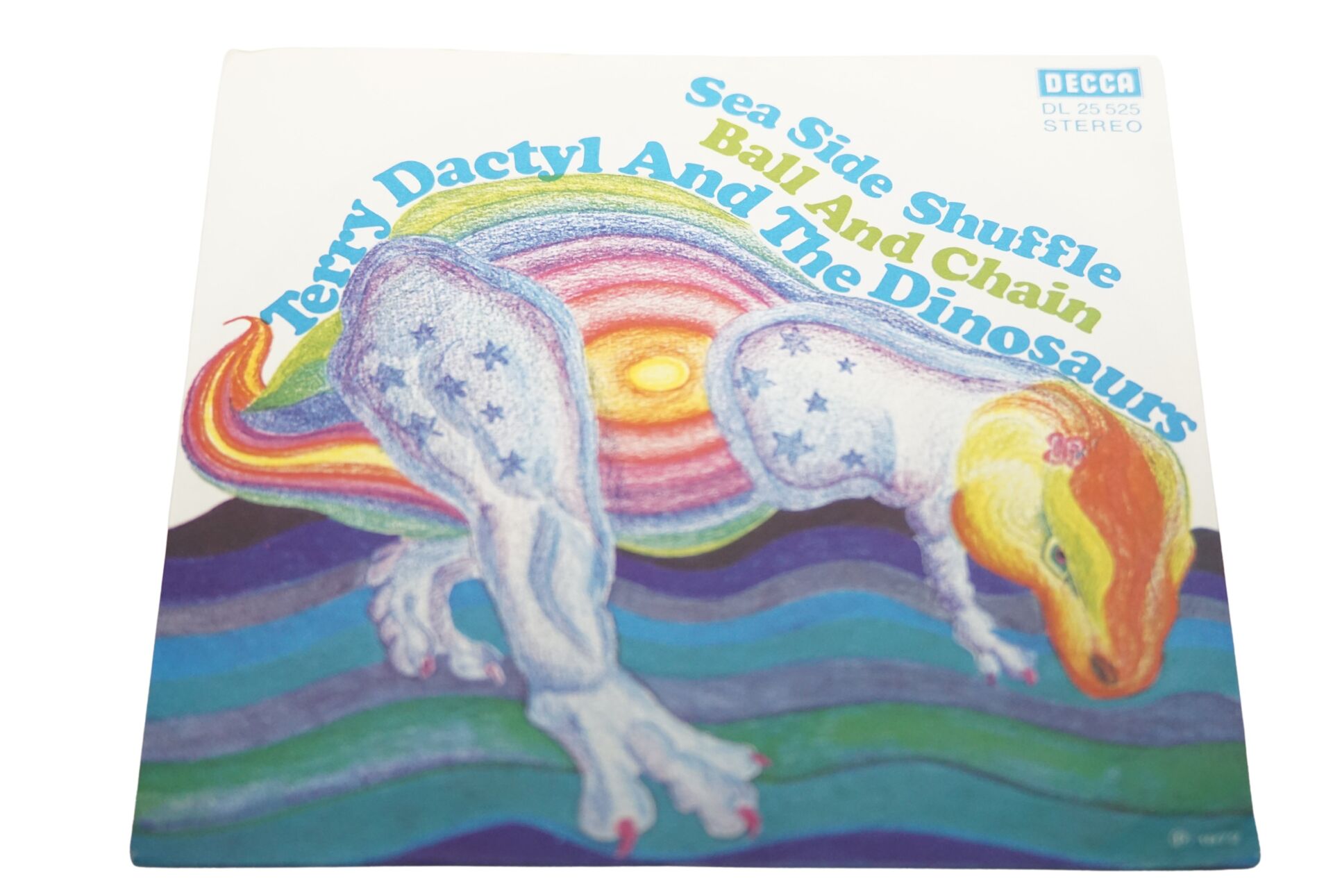 Terry Dactyl And The Dinosaurs Sea Side Shuffle / Ball And Chain - Plak