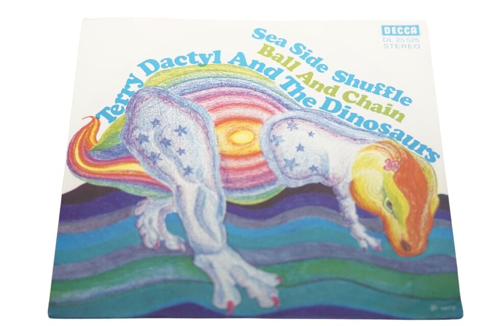 Terry Dactyl And The Dinosaurs Sea Side Shuffle / Ball And Chain - Plak