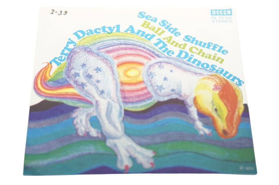 Terry Dactyl And The Dinosaurs Sea Side Shuffle / Ball And Chain - Plak