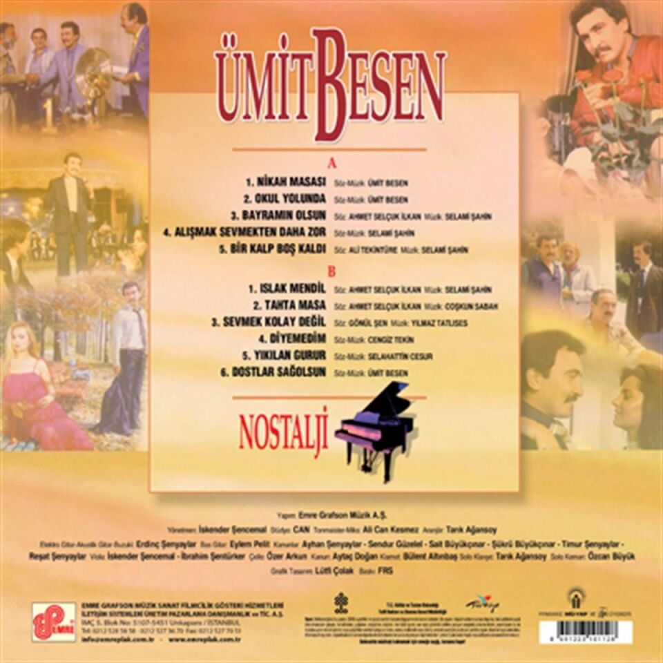 Ümit Besen Nostalji - Plak