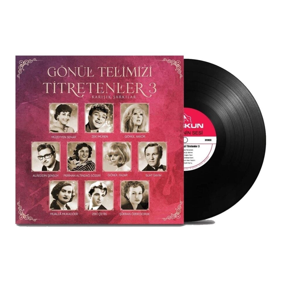 Gönül Telimizi Titretenler 3 Çeşitli Sanatçılar - Plak