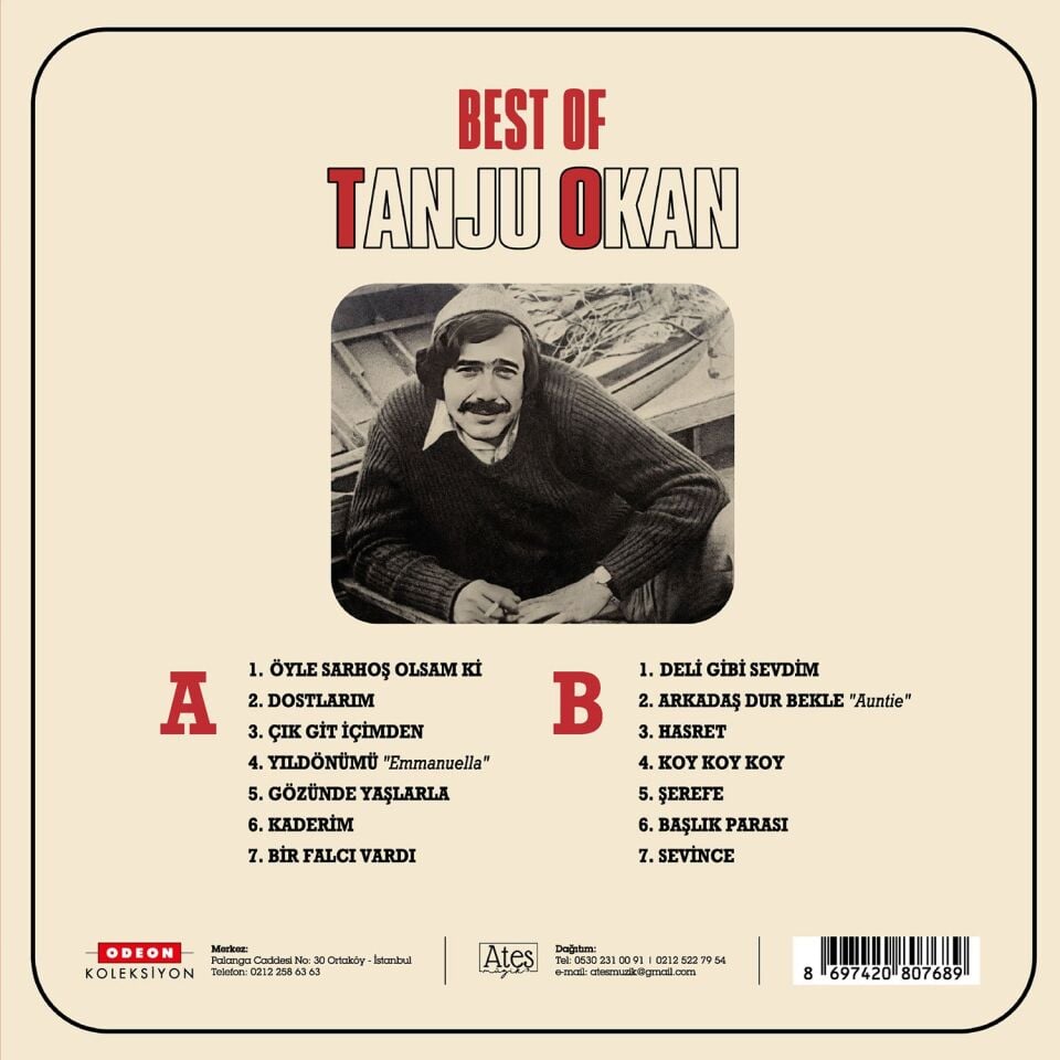 Tanju Okan Best Of - Plak