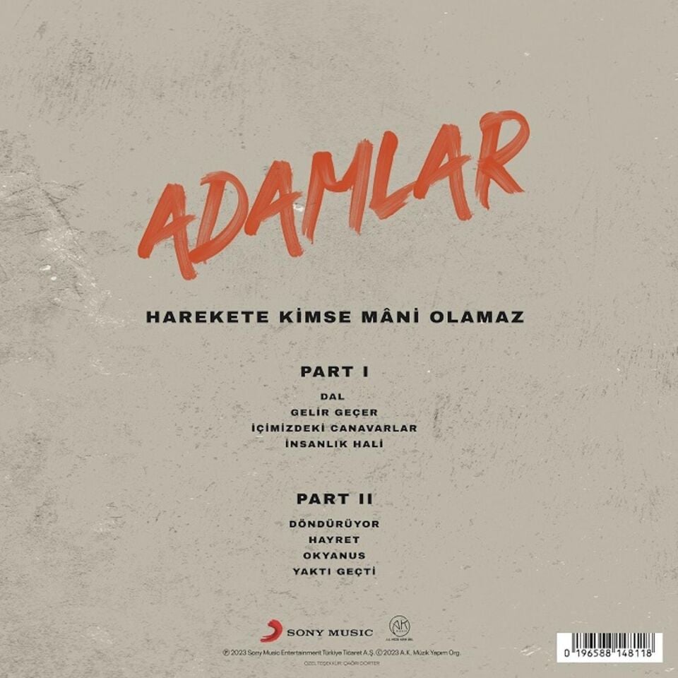 Adamlar Harekete Kimse Mani Olamaz - Plak