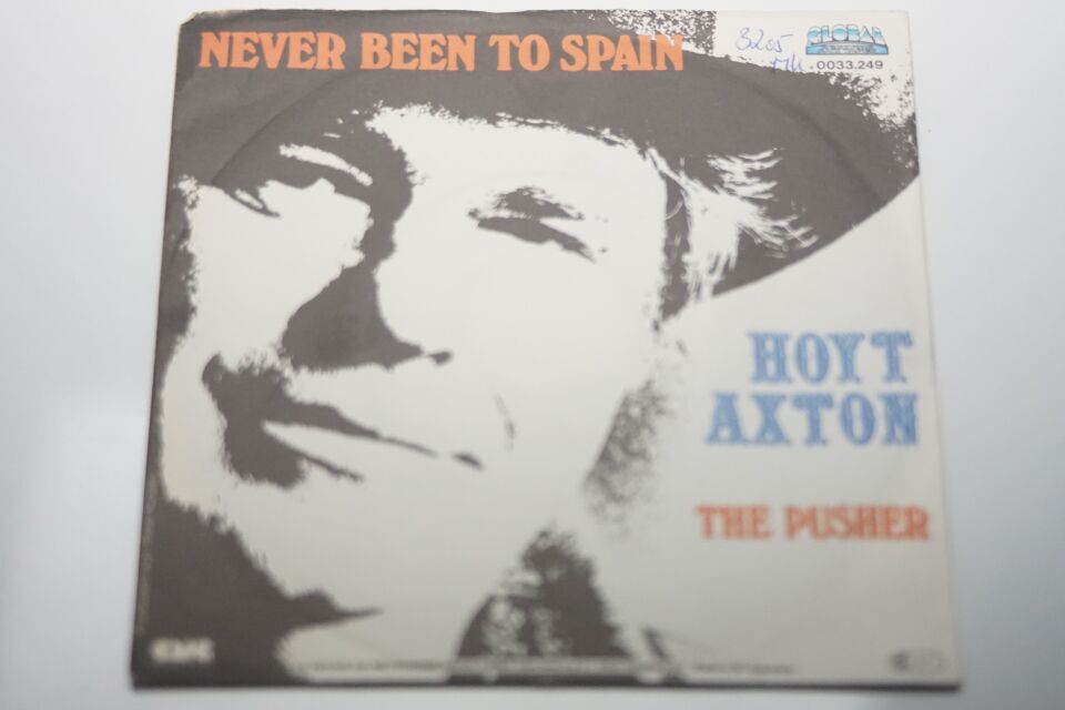 Hoyt Axton Never Been To Spain - Plak