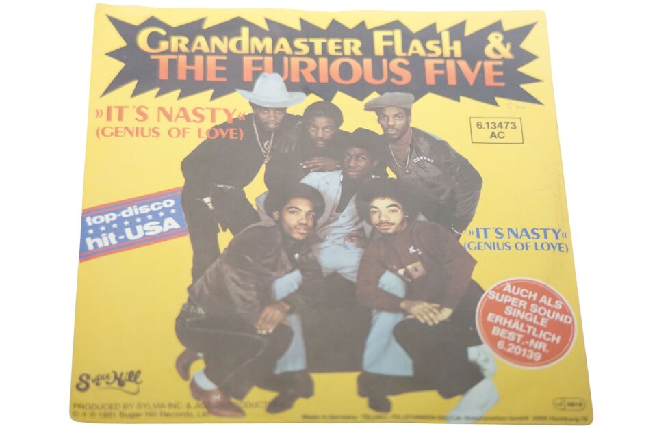Grandmaster Flash & The Furious Five It's Nasty (Genius Of Love) - Plak