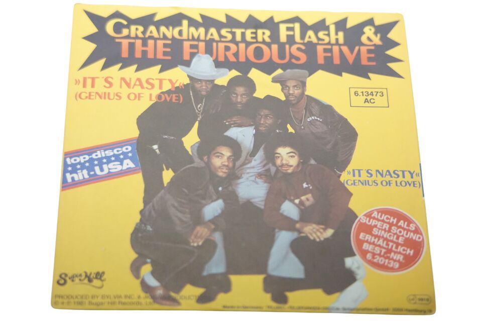 Grandmaster Flash & The Furious Five It's Nasty (Genius Of Love) - Plak