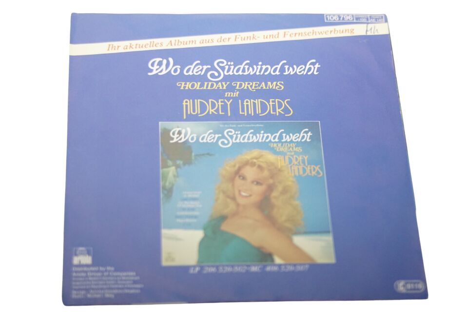 Audrey Landers Honeymoon In Trinidad - Plak