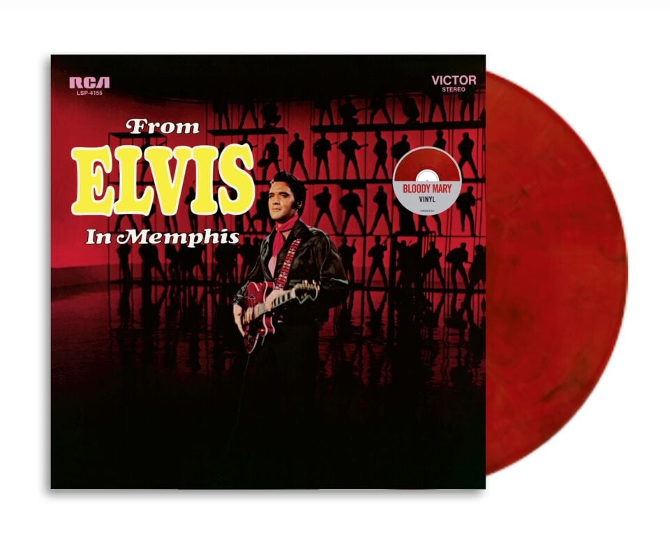 Elvis Presley From Elvis In Memphis (Red/Black Marble Vinyl) - Plak