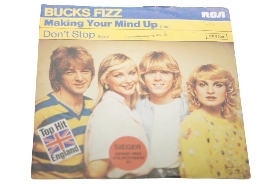 Bucks Fizz Making Your Mind Up - Plak