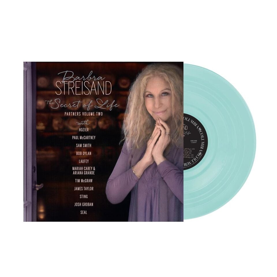 Barbra Streisand Çeşitli Sanatçılar The Secret Of Life: Partners Volume Two (Aqua Vinyl) - Plak