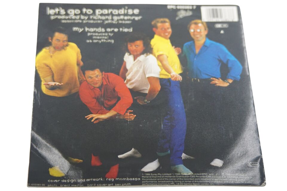 Mental As Anything Let's Go To Paradise - Plak