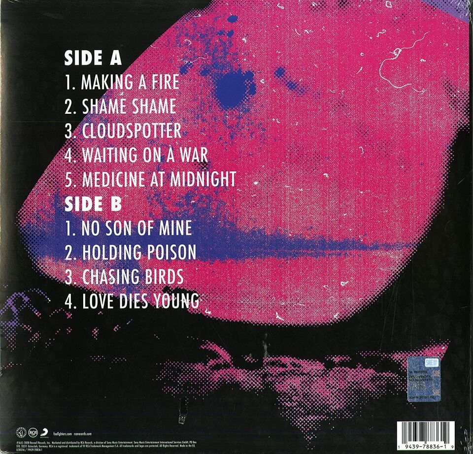 Foo Fighters Medicine At Midnight - Plak
