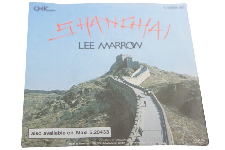 Lee Marrow Shanghai - Plak
