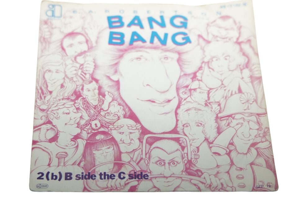 B. A. Robertson Bang Bang - Plak