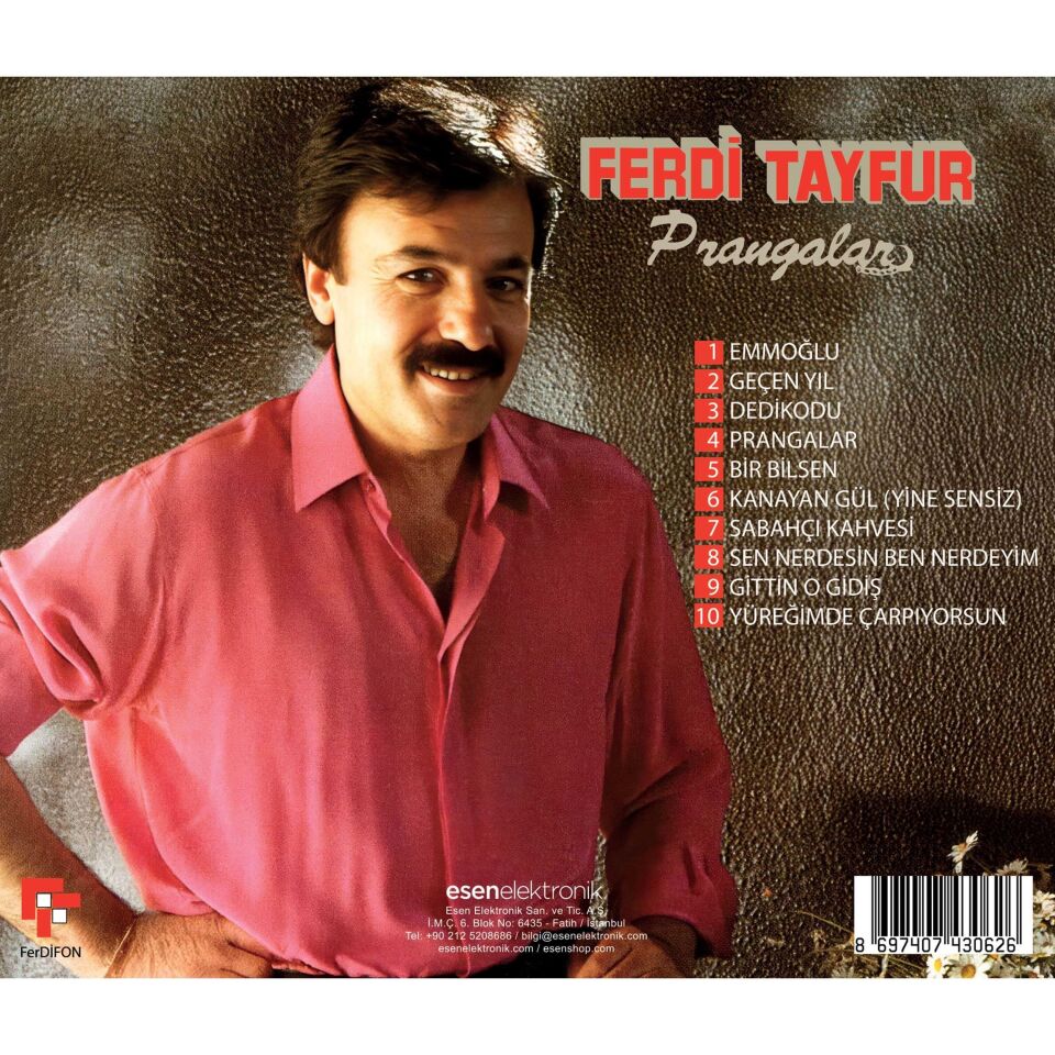 Ferdi Tayfur Prangalar - CD