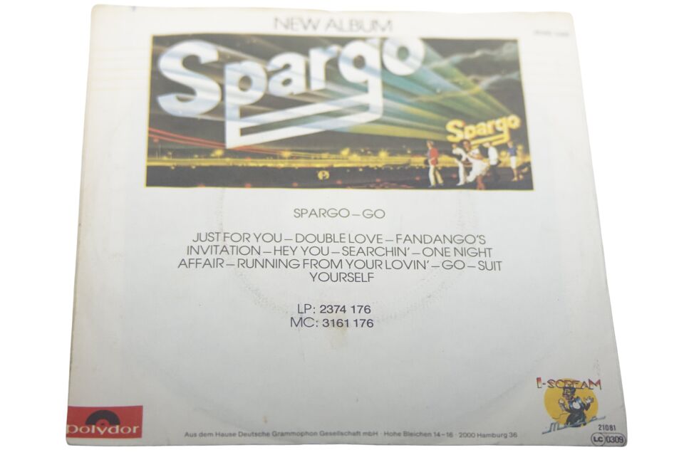 Spargo Just For You - Plak