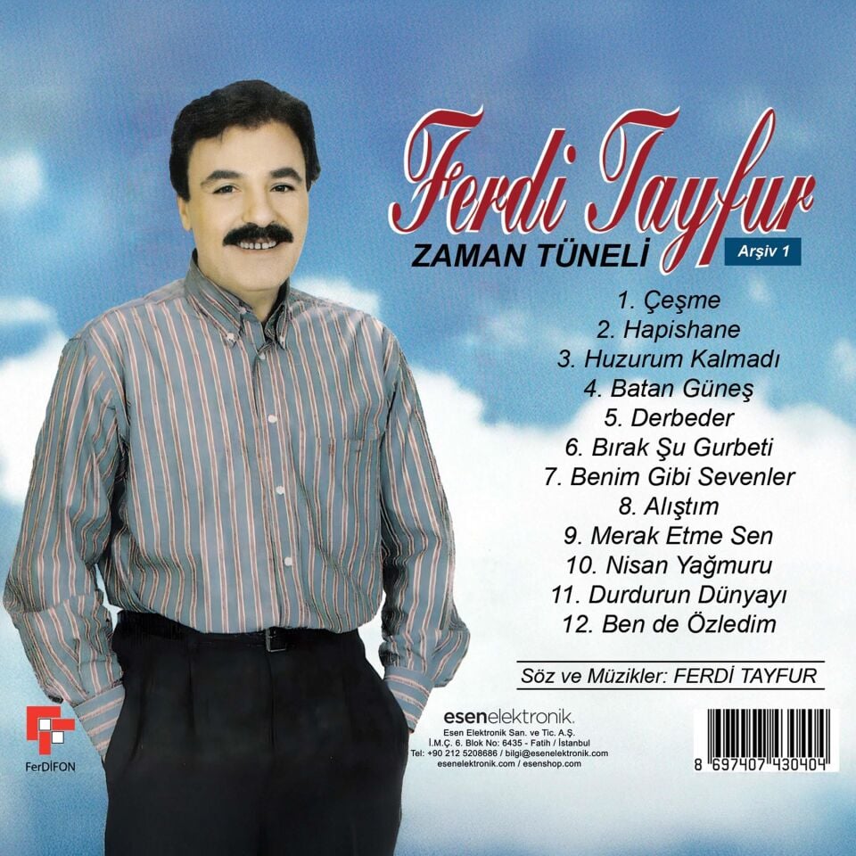 Ferdi Tayfur Zaman Tüneli Arşiv 1 - CD