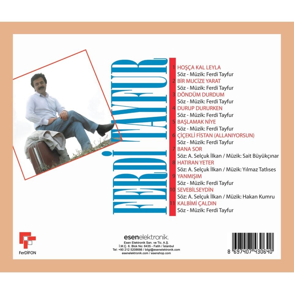 Ferdi Tayfur Hoşça Kal - CD