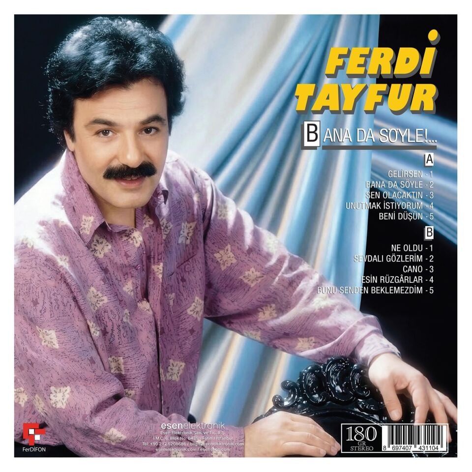 Ferdi Tayfur Bana Da Söyle- Plak