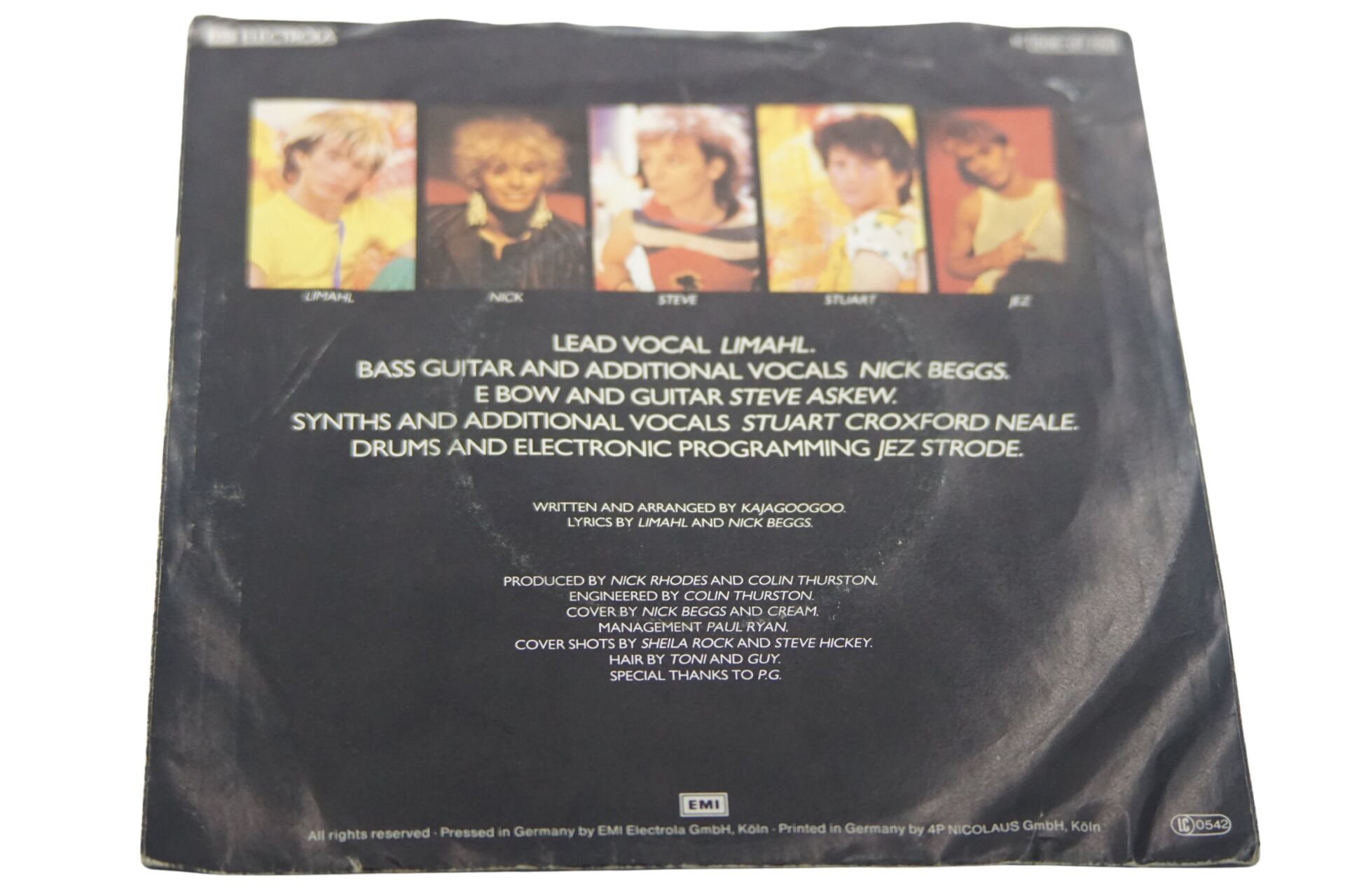 Kajagoogoo Too Shy - Plak