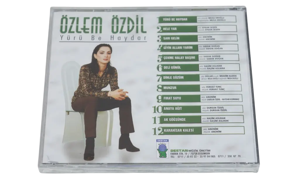 Özlem Özdil Yürü Be Haydar - (Destan Müzik Dönem Baskı) CD