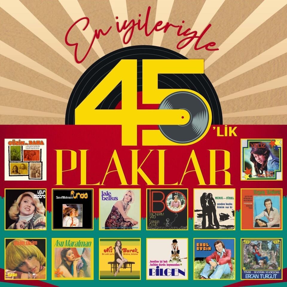 En İyileriyle 45'lik Plaklar Karışık Sanatçılar - Plak