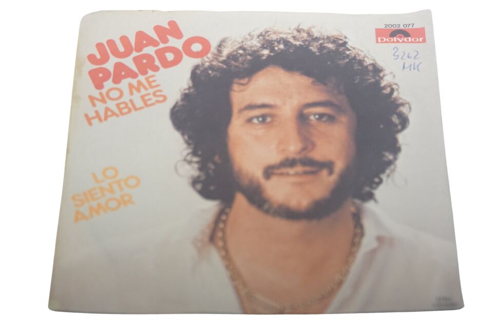 Juan Pardo No Me Hables - Plak