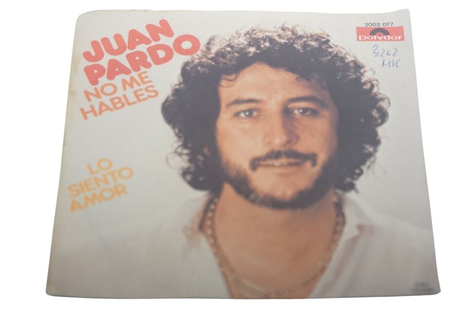Juan Pardo No Me Hables - Plak