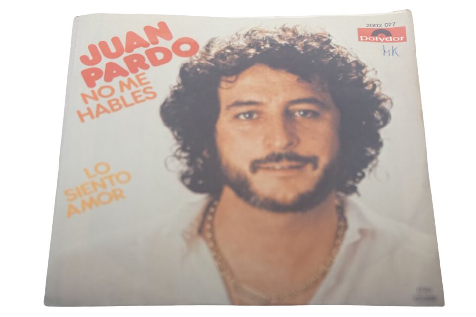 Juan Pardo No Me Hables - Plak