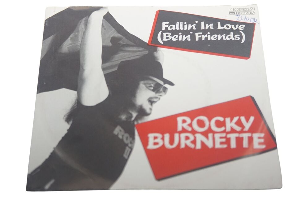 Rocky Burnette Fallin' In Love (Bein' Friends) - Plak