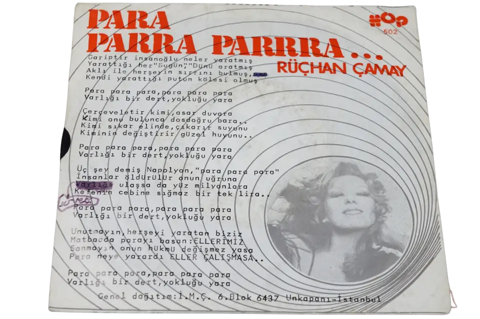 Rüçhan Çamay – Para.. Parra.. Parrra... - Plak