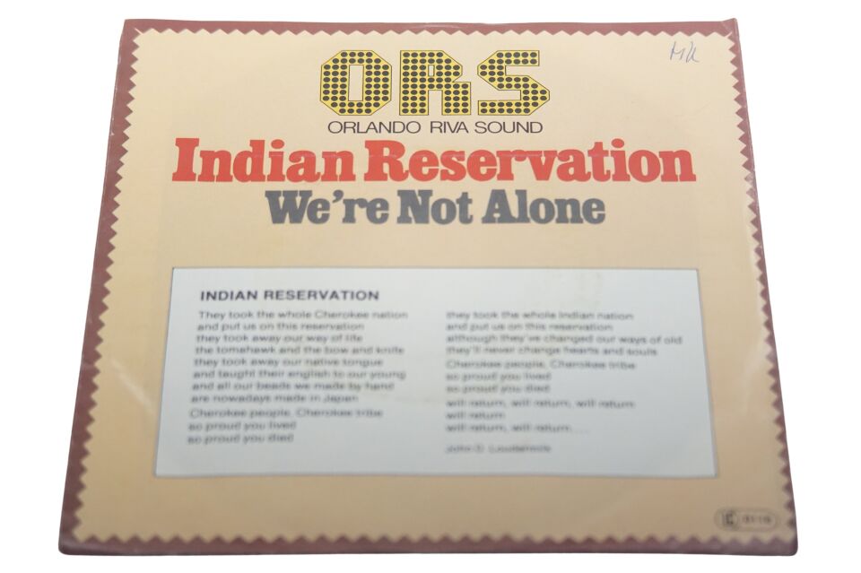 ORS Orlando Riva Sound Indian Reservation - Plak