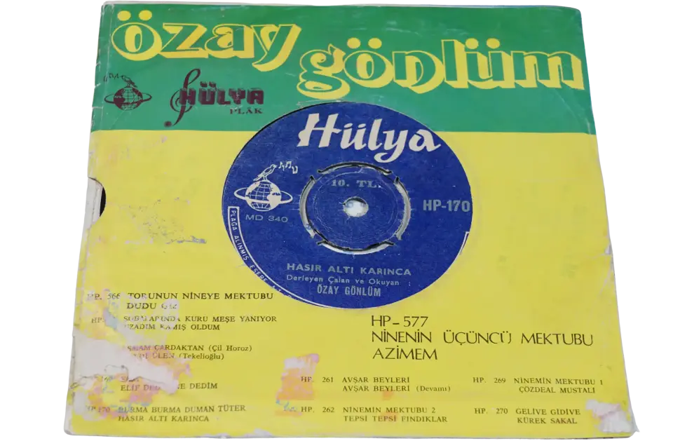 Özay Gönlüm Burma Burma Duman Tüter / Hasır Altı Karınca - Plak
