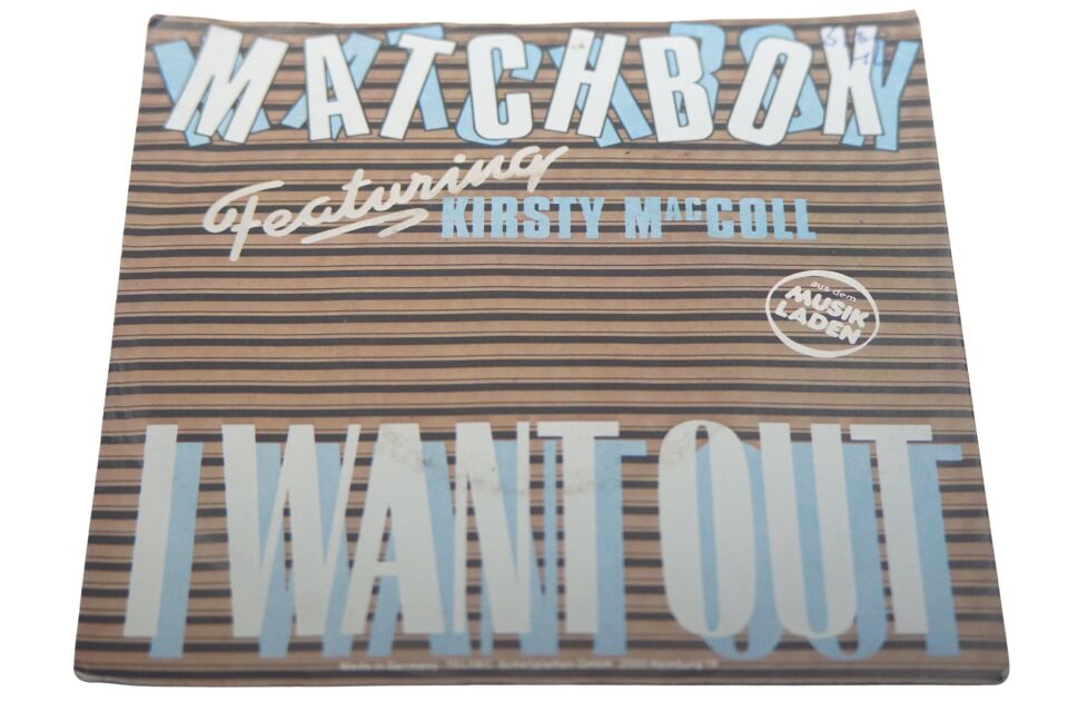 Matchbox Featuring Kirsty MacColl I Want Out - Plak