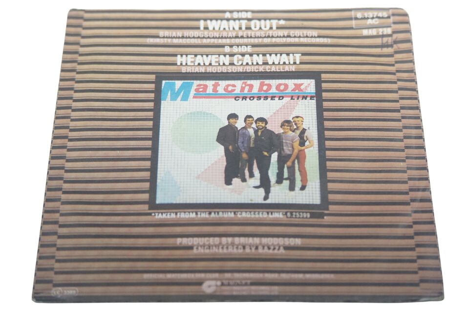 Matchbox Featuring Kirsty MacColl I Want Out - Plak