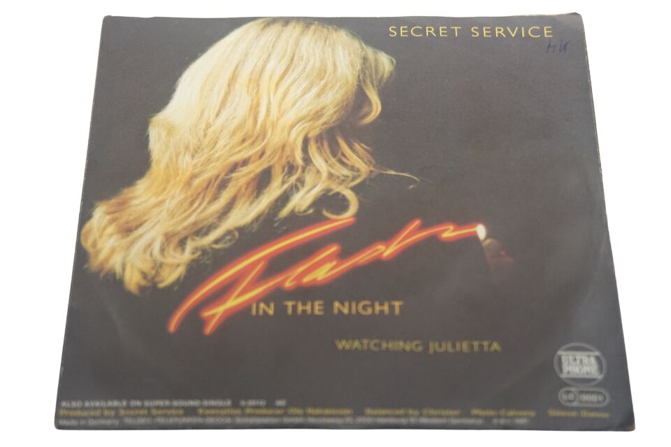 Secret Service Flash In The Night - Plak