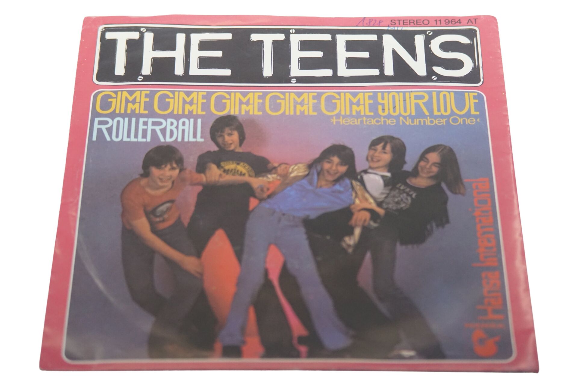 The Teens Gimme Gimme Gimme Gimme Gimme Your Love / Rollerball - Plak