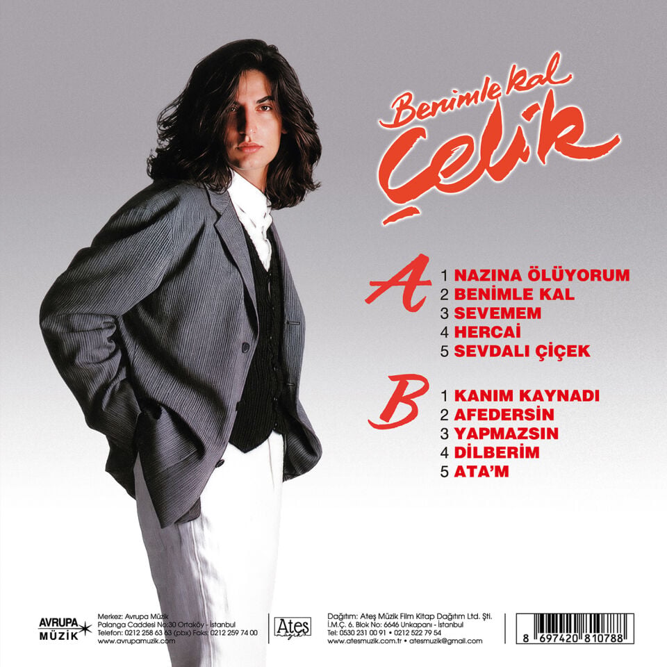 Çelik Benimle Kal - Plak