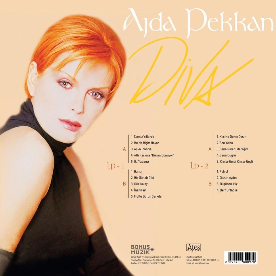 Ajda Pekkan Diva - 2 Plak