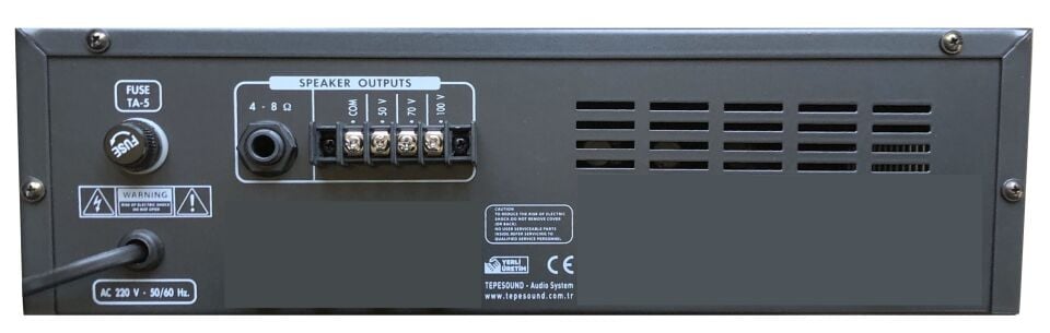 TS-100 ECHO 100W/4ohm Anfi