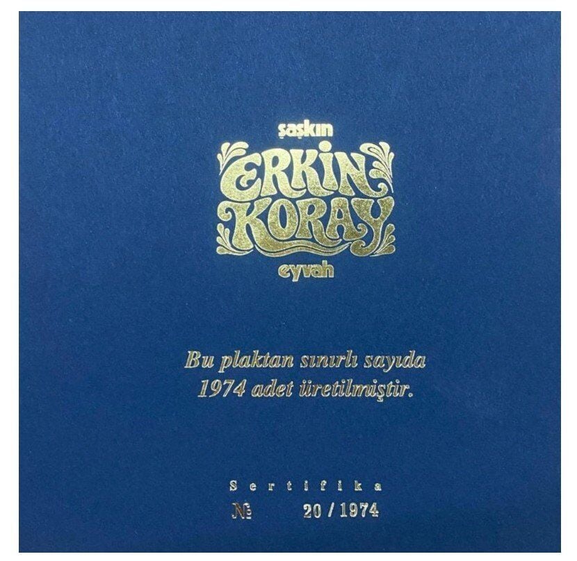 Erkin Koray Şaşkın / Eyvah Sınırlı Baskı - Mavi Plak
