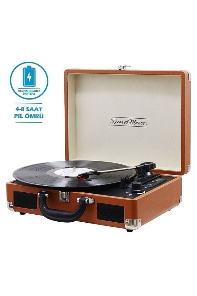 T310CH Şarj Özellikli Plak Çalar 33-45-78 Devir