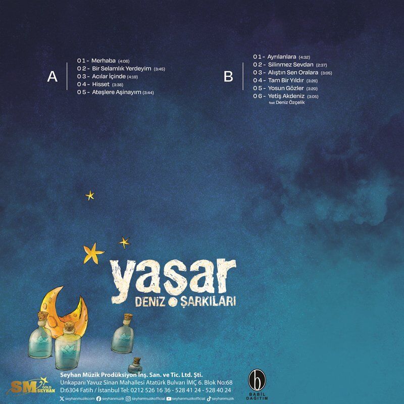 Yaşar Deniz Şarkıları - Plak