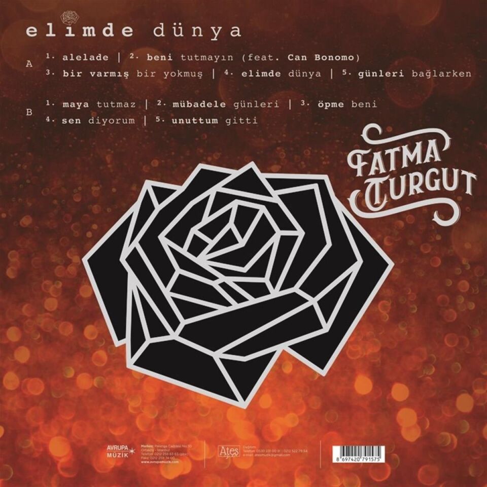 Fatma Turgut Elimde Dünya - Plak