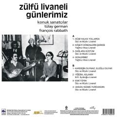 Zülfü Livaneli Günlerimiz - Plak