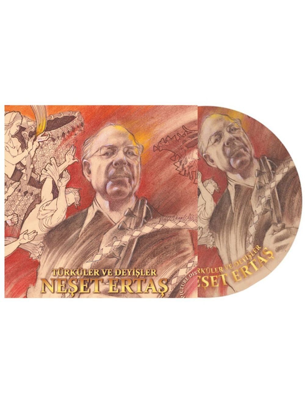 Neşet Ertaş Türküler ve Deyişler - Picture Disk Plak